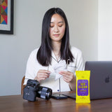 See Clear Lens cleaning wipes for glasses and camera lenses